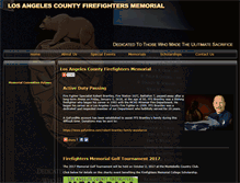 Tablet Screenshot of lacofdmemorial.org